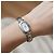 Reloj Gucci ovalado de acero inoxidable Plata Blanco - vista 2
