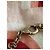 Collar Chanel CC con doble colgante dorado y verde Verde oliva Gold hardware - vista 10