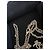 Collar Chanel CC con doble colgante dorado y verde Verde oliva Gold hardware - vista 7