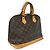 Louis Vuitton Alma Monogram Canvas PM Marrone - vista 2