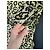 Alessandra Rich Goldenes Leopard-Print Midikleid Leopardenprint - Ansicht 4