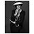 Chanel Klassische Schwarze Tweed-Jacke 36 FR - Ansicht 2
