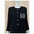 Chanel Klassische Schwarze Tweed-Jacke 36 FR - Ansicht 4
