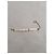 Bracciale Dior Cannes in tela e metallo dorato Rosa Bianco - vista 2