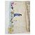 Foulard in seta Moschino Cheap and Chic "Winter Dreams" Olivia Rosa Bianco Blu Beige Verde Porpora Giallo Blu chiaro - vista 8