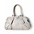 Triomphe Céline Celine Luggage Borsa a mano in pelle crema Beige