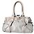 Triomphe Céline Celine Luggage Borsa a mano in pelle crema Beige - vista 12