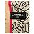 Chanel Slim Bandeau Foulard Monogramma Nero e Bianco Rosa - vista 5