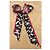 Chanel Slim Bandeau Foulard Monogramma Nero e Bianco Rosa - vista 7