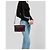 Burberry Prorsum Borsa a Tracolla Barrel Canteen Pelle Vernice - vista 16