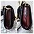 Burberry Prorsum Borsa a Tracolla Barrel Canteen Pelle Vernice - vista 7