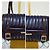 Burberry Prorsum Borsa a Tracolla Barrel Canteen Pelle Vernice - vista 8