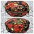 Dolce & Gabbana Borsa Miss Glam Rotonda Floreale Multicolore - vista 4
