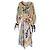 Zimmermann Vestido midi de seda Ladybeetle Sequin Multicolor Beige