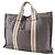 Hermès Fourre Tout MM Baumwoll-Canvas Tote Bag Ginza Limited Braun - Ansicht 2