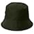 Cappello bucket in cotone e Re-Nylon Prada Verde Cachi  - vista 6