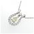 Autre Marque Collana 2way in Diamante PT900 PT850 Argento - vista 3
