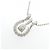 Autre Marque Collana 2way in Diamante PT900 PT850 Argento - vista 4