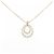 Autre Marque Collana con diamante Au750 D'oro