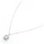 Autre Marque Collana in platino e diamanti Argento - vista 2