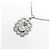 Autre Marque Collana in platino e diamanti Argento - vista 4