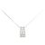Autre Marque Collana di Diamanti Pt900 Pt850 Argento