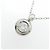 Autre Marque Collana in platino e diamanti Argento - vista 3