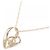 Autre Marque Collana con pendente Cuore di Diamanti Au750 Rosa - vista 4