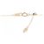 Autre Marque Au750 Diamond Necklace Pink - view 5