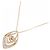 Autre Marque Collana in oro Au750 e diamanti Rosa - vista 2