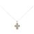 Autre Marque Collana in oro bianco Au750 e diamanti Argento