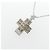 Autre Marque Collana in oro bianco Au750 e diamanti Argento - vista 4