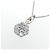 Autre Marque Collana Fiore in Diamanti Au750 Argento - vista 3