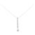Autre Marque Collana in oro bianco Au750 e diamanti Argento