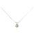 Autre Marque Diamant Halskette Pt900 Pt850 Silber