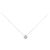 Autre Marque Collana con Diamanti Au750 Argento