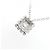 Autre Marque Collana in oro bianco 750 e diamanti Argento - vista 4