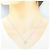Autre Marque Collana in oro bianco 750 e diamanti Argento - vista 6