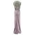 Victoria Beckham x Mango Lila Viscose Maxikleid - Ansicht 2