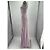 Victoria Beckham x Mango Lila Viscose Maxikleid - Ansicht 3