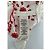 Top de algodón blanco y rojo Free People M - vista 6