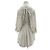 Autre Marque Vestido FP ONE blanco de algodón con cuello en V - vista 2