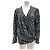 Isabel Marant Etoile Gemusterte Bluse Schwarz Viscose