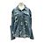 Autre Marque Jeansjacke mit Löchern Blau