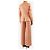 Weekend Max Mara Conjunto de dos piezas de lino rosa - talla UK 8 - vista 2