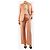 Weekend Max Mara Conjunto de dos piezas de lino rosa - talla UK 8 - vista 4