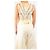 Dior Ärmelloses Cutout-Top in Creme - Größe UK 12 Roh - Ansicht 2