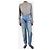 Brunello Cucinelli Vaqueros azules elásticos - talla UK 8 - vista 2