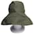 Autre Marque Cappello intrecciato verde