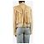 Isabel Marant Etoile Blusa de babados bordados neutra - tamanho UK 6 - vista 2